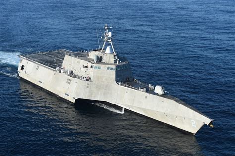 Laminated Poster The Littoral Combat Ship Uss Independence Lcs 2 Is
