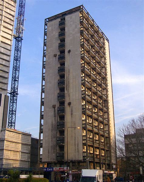 Council Estate Modernist Tower Block
