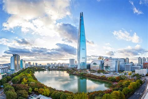 Lotte World Tower é Concluída Em Seul E Se Torna O Quinto Edifício Mais
