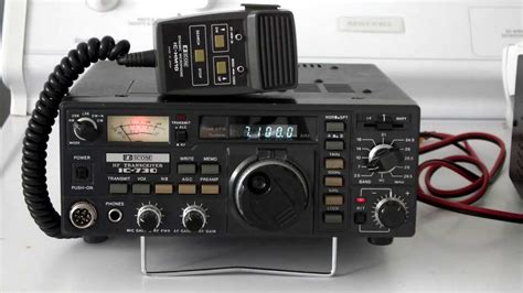 icom ic 730 amateur hf transceiver pro radio club news technology
