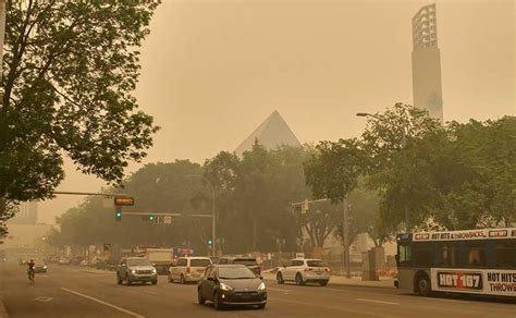 On thursday, decreasing the air quality so much environment canada issues an alert. Air Quality :: City of Edmonton