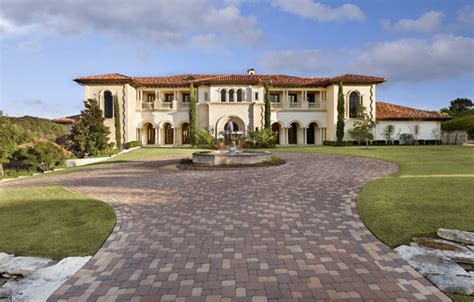 Italian Villa Exterior Austin By Jauregui Architecture Interiors