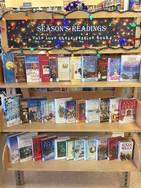 December Display Yule Love These Festive Books School Library Book