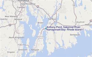 Anthony Point Sakonnet River Narragansett Bay Rhode Island Tide