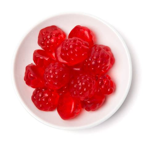 Gummy Red Raspberries Boom Candy