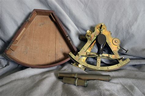 double frame sextant by j fletcher london vallejo demo