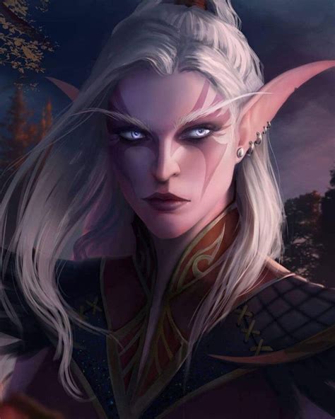 Night Elf Druid Warcraft Art World Of Warcraft Characters Elf Art