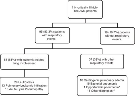 Flow Chart Of All Patients With Acute Leukemia Admitted To The