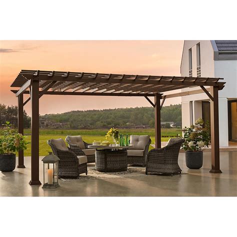 Savannah Pavilion - Sam's Club in 2020 | Pergola, Cedar pergola, Backyard