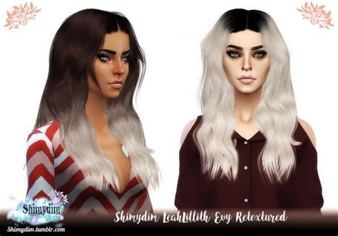 The Sims Resource Ombre Hairstyle By Ladyshadow Sims 4 Hairs Vrogue