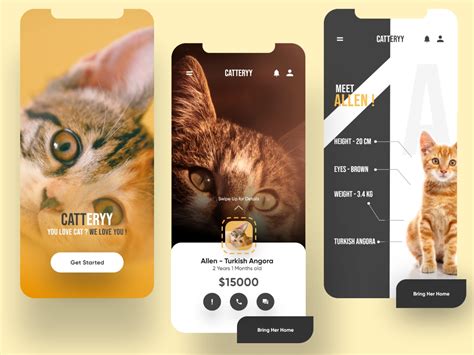 Pet Online Store Mobile App Ui Design Uplabs