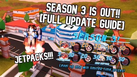 Ha llegado la season 3 a #jailbreak en #roblox y os enseño el jetpack y el r8, está tremendo! Jailbreak New Jetpack Update Season 3 Location Roblox ...