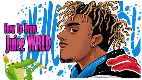 How To Draw Juice Wrld Rapper Youtube