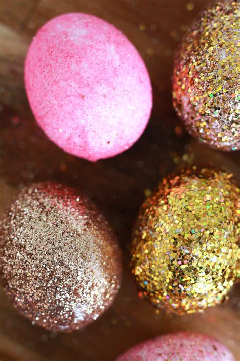 Glitter Easter Eggs Jest Cafe