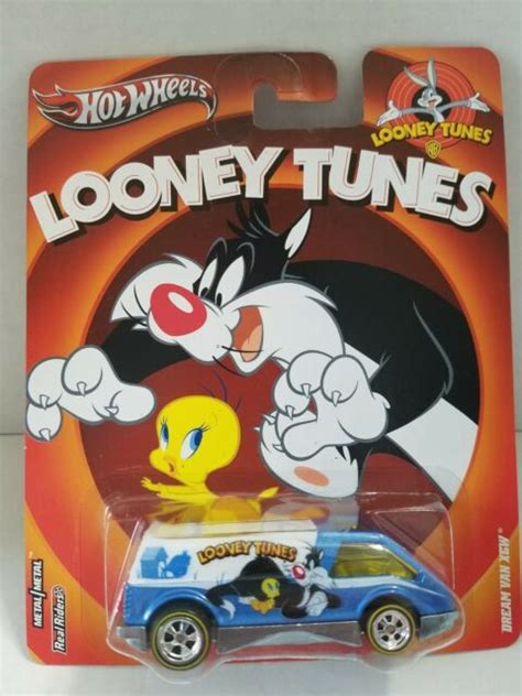 Hot Wheels Looney Tunes Sylvester Tweety Dream Van Xgw Real Riders My