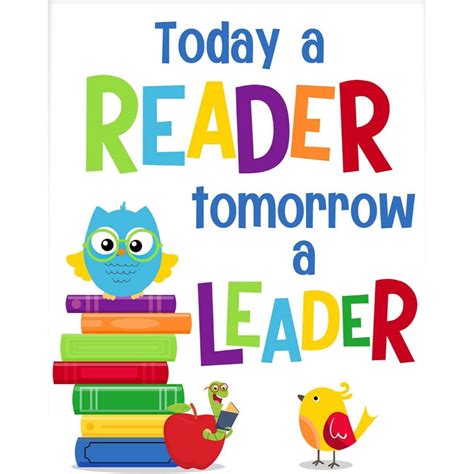 Sproutbrite Classroom Decorations Reading Banner And Poster For