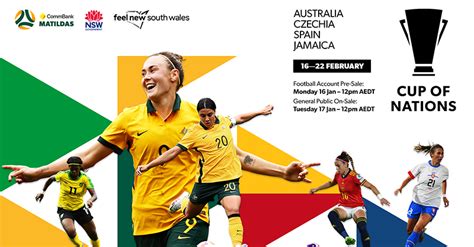 ‘cup Of Nations Returns Ahead Of Fifa Womens World Cup 2023™ Matildas