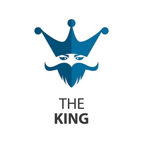 Premium Vector The King Logo Images Illustration Design