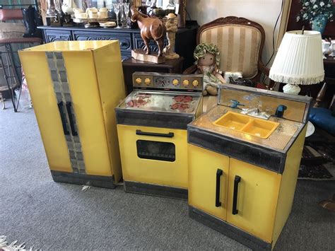 Vintage Sears Metal Play Kitchen Kitchen Jwl
