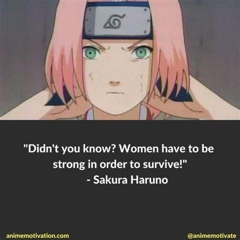 Les 14 Plus Grandes Citations De Sakura Haruno Pour Les Fans De Naruto