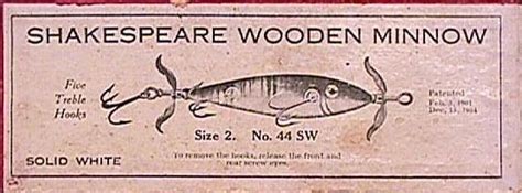 Shakespeare And Rhodes Fishing Lure Box Sequences