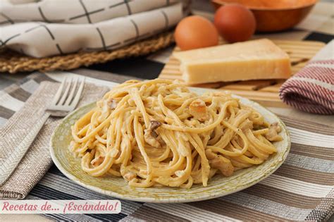 Descubrir Imagen Pasta A La Carbonara Receta Sencilla Abzlocal Mx