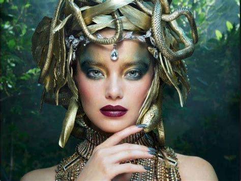 Medusa Costume Makeup