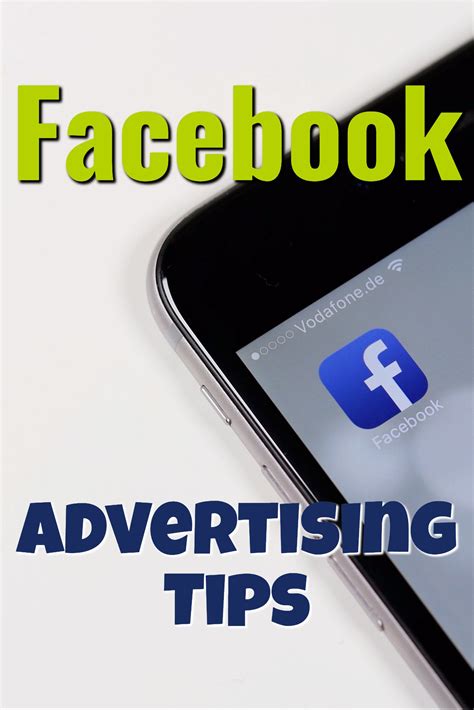 Facebook Social Media Advertising Tips Marketing Advice Business
