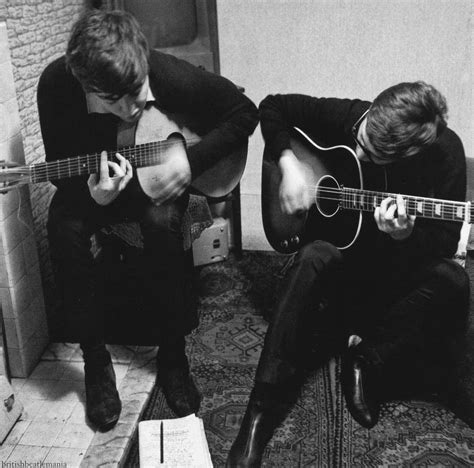 Austin Kleon — Paul Mccartney And John Lennon Writing I Saw Her