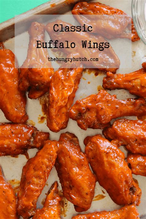 Classic Fried Buffalo Chicken Wings Recipe Pinterest The Hungry Hutch