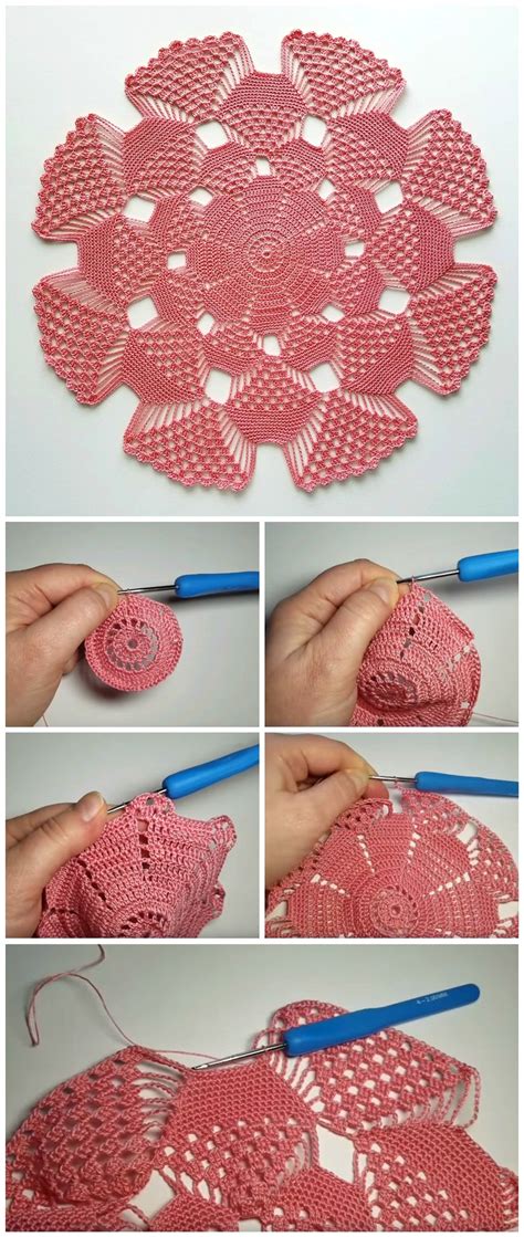 Amazing 3d Doily Crochet Tutorial