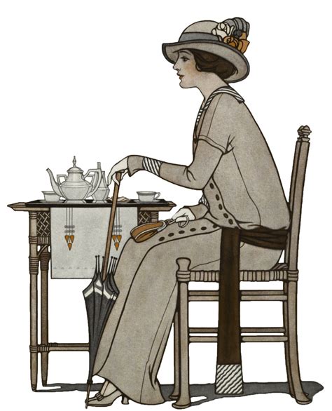 Woman Drinking Tea Vintage Free Stock Photo Public Domain Pictures