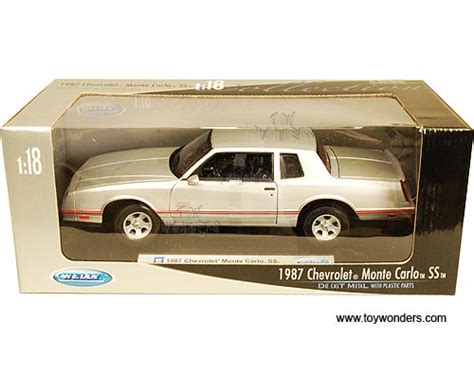 1987 Chevrolet Monte Carlo Ss Hard Top By Welly 118 Scale Diecast