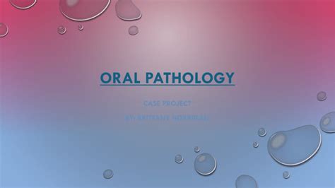 Oral Pathology