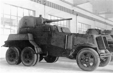 Ba 10m Soviet Medium Armored Car At The German Kummersdorf Research