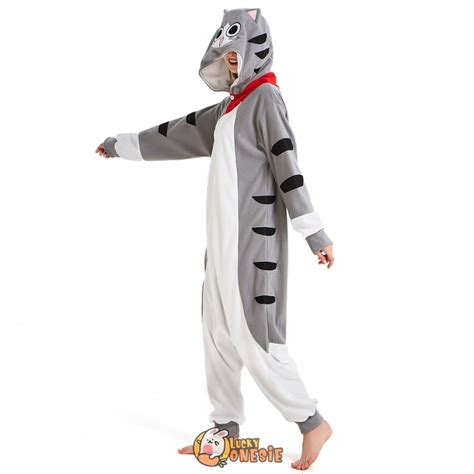 Discount taken on the petco regular price and is reflected in the. Cheese Cat Onesie Pajamas for Adult & Teens Animal Onesies ...