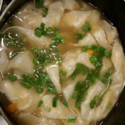 It was one of the only things i ate a small child and i have many fond memories of my small self, kneeling on a chair at our round laminate kitchen table, meticulously wrapping wonton for dinner. Wonton Soup Photos - Allrecipes.com