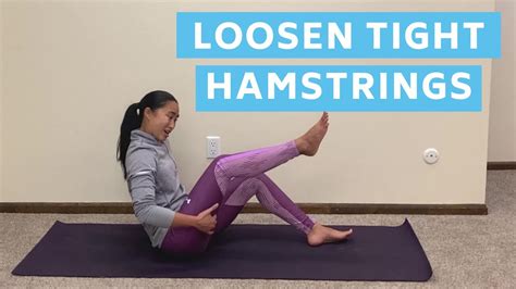 How To Loosen Tight Hamstrings Without Stretching