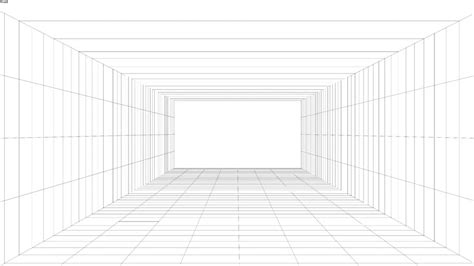 1 Point Perspective Grid 3d Warehouse