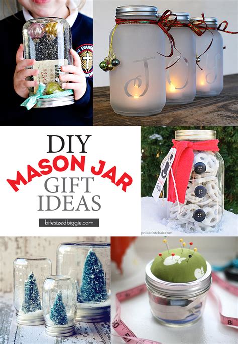 Mason Jar Holiday T Ideas