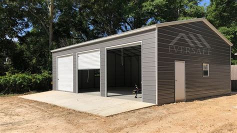 30x40x16 Steel Garage Garage Buildings Immediate Pricing Available