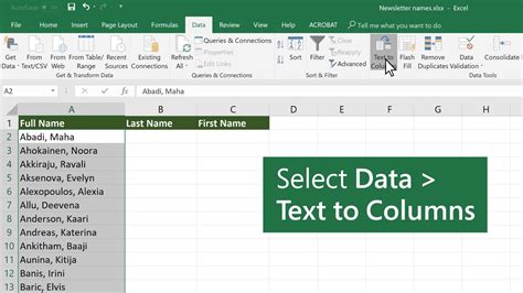 How To Split Data Into Multiple Columns In Microsoft Excel All In One
