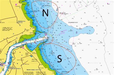 Estuary Map Tynemouth Sailing Club
