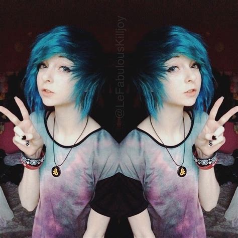 Here are the best emo hair cuts for boys, pictures included: ᴷᴬᵀ on Instagram: "ASDFGHJLL 2,000 FOLLOWERS O_O IDEK NEVER