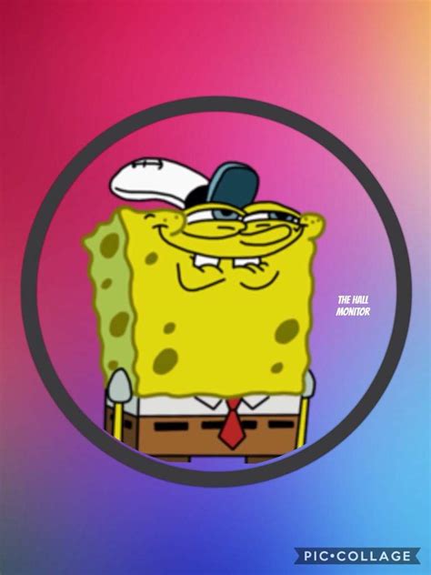 Spongebob Profile Picture May I Have Spongebob With A Pastel Space Background If You Can