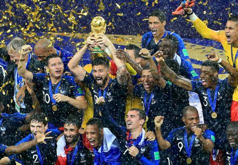 Solomon prah joseph chukwuemeka nwawuba (2018) africa can only win the world football cup if only africans can change their minds and remove the corrupt syndrome in their blood. World Cup 2018: The records broken in Russia as France ...