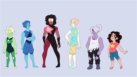 Steven Universe The Crystal Men Genderbend Speedpaint Youtube