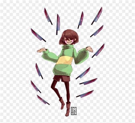 Clip Royalty Free Download Chara Transparent Knife Chara Undertale