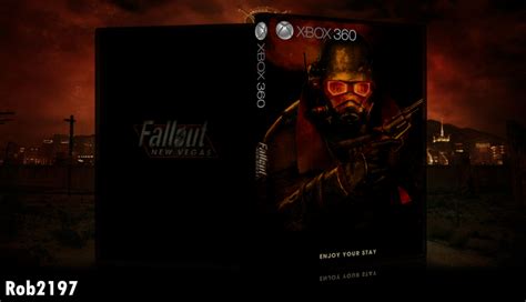 Fallout New Vegas Xbox 360 Box Art Cover By Rob2197
