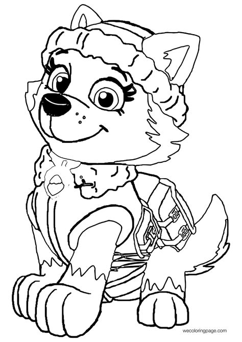 Paw Patrol Coloring Pages Of The Pups Coloring Pages